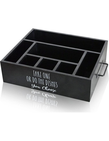 Soporte para Platos y Utensilios CHONIC Negro 34.4x29cm