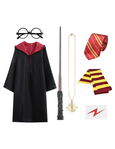 Conjunto de Disfraces Completo KESOCORAY para Niños 10-12 Años