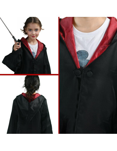 Conjunto de Disfraces Completo KESOCORAY para Niños 10-12 Años