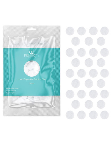 1000 Filtros de Algodón para Microdermoabrasión Project E Beauty