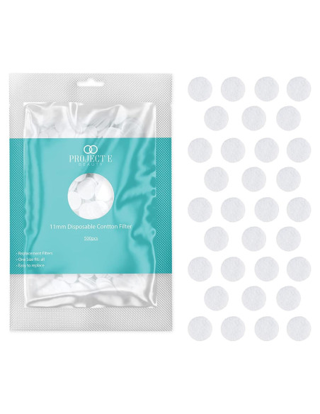 1000 Filtros de Algodón para Microdermoabrasión Project E Beauty