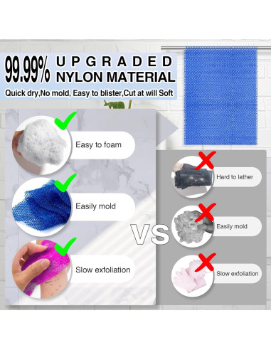 Esponja de Red Africana SpiralScgv - Exfoliación Profunda 4 Piezas