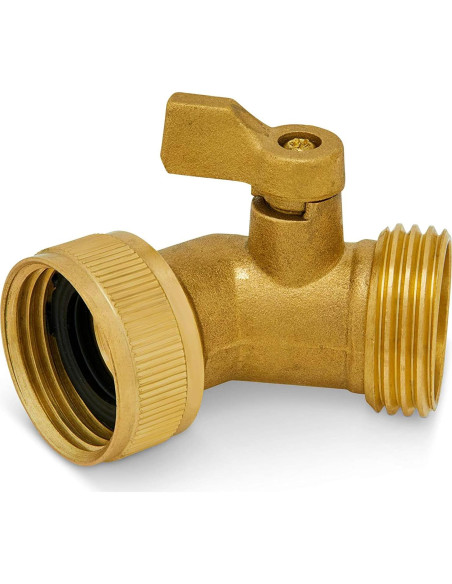 Codo de Manguera de Jardín Morvat 45 Grados Latón 3/4"