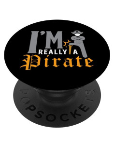 PopSockets Intercambiable Soy un Pirata - Soporte para Teléfono