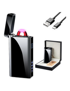 Encendedor Eléctrico Plasma GADATOP Recargable a Prueba de Viento