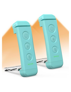 Luz de Lectura Recargable Glocusent 2 Paquete LED 3 Colores