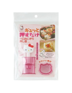 Molde de arroz en bola mini Skater Hello Kitty 4x4x9cm