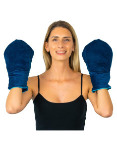 Guantes Calentadores de Manos LEONNS Marino para Artritis
