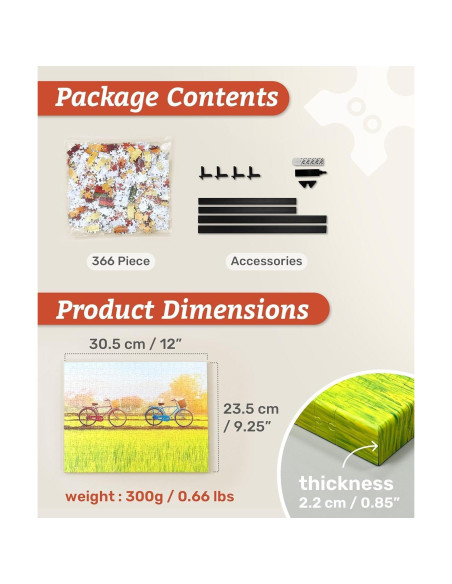 Rompecabezas de Arte Hokusai 30.5x23.5 cm para Adultos Rompecabezas de Arte Hokusai 30.5x23.5 cm para Adultos