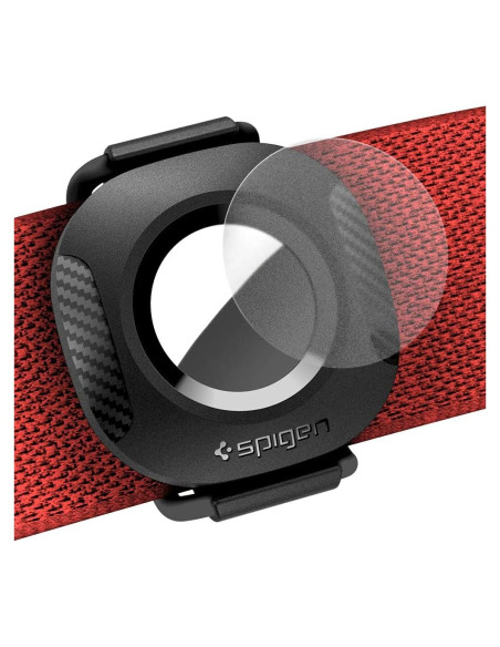 Funda Spigen ComforTag para AirTag - Collar Mascotas Negro