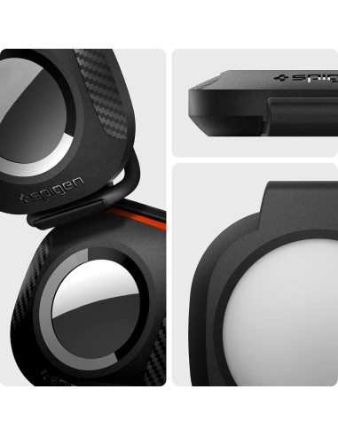 Funda Spigen ComforTag para AirTag - Collar Mascotas Negro