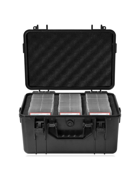 Caja de almacenamiento de tarjetas coleccionables OUUTMEE 80+