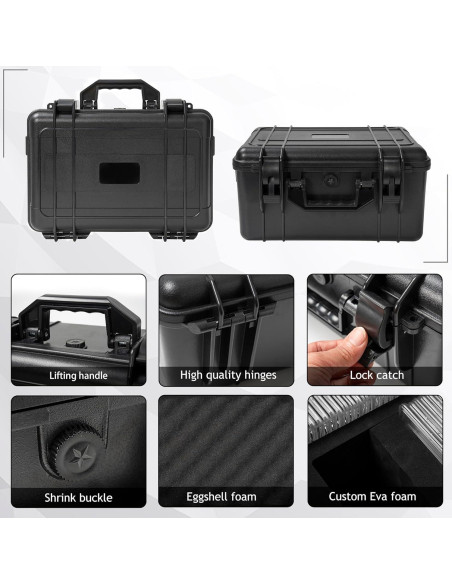 Caja de almacenamiento de tarjetas coleccionables OUUTMEE 80+