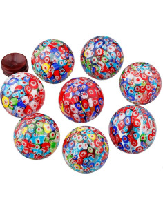 Esfera de Cristal de Vidrio Murano mookaitedecor 50-55 mm 2