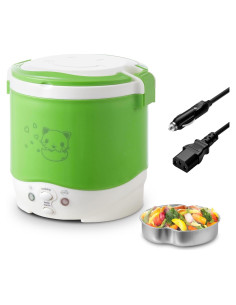 Cocedor de Arroz Mini OSBA 1L 12V para Coche Verde