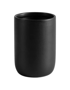 Soporte de Cepillos de Dientes Cerámico CAZAGA Negro 11 cm