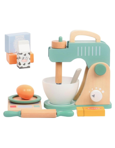 Juego de Cocina de Madera MIKNEKE Licuadora para Niños