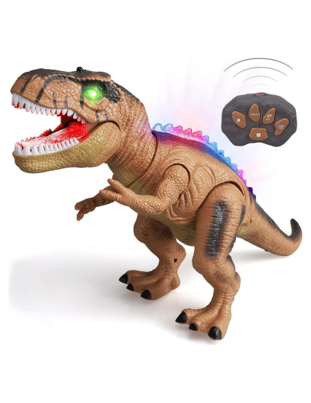 Dinosaurio Robot Control Remoto STEAM Life T Rex 29x21x16cm