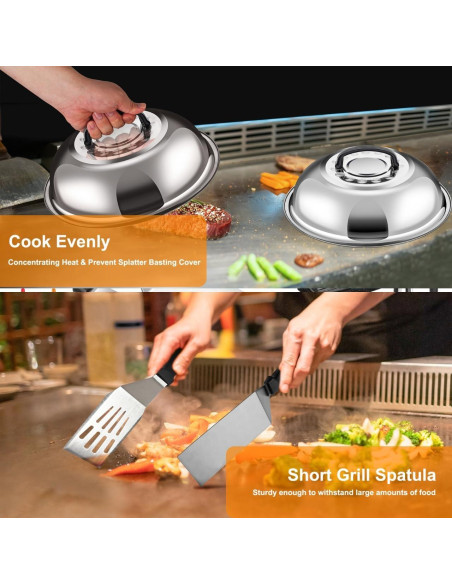 Kit de Accesorios para Plancha Blackstone 19 Piezas