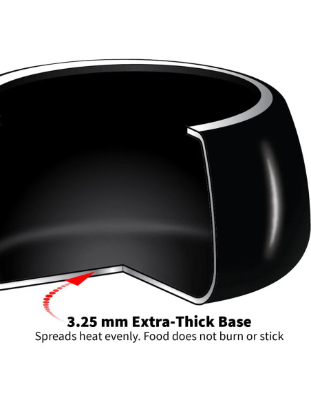 Olla a presión Hawkins Contura Negra 1.5L Aluminio Olla a presión Hawkins Contura Negra 1.5L Aluminio