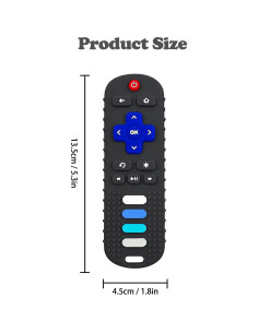 Mordedores de Dentición para Bebés - Silicona Libre de BPA - 2 Piezas 2