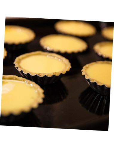 Moldes de Tartas y Cupcakes Unomor 6 Piezas Acero Inoxidable
