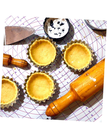 Moldes de Tartas y Cupcakes Unomor 6 Piezas Acero Inoxidable Moldes de Tartas y Cupcakes Unomor 6 Piezas Acero Inoxidable