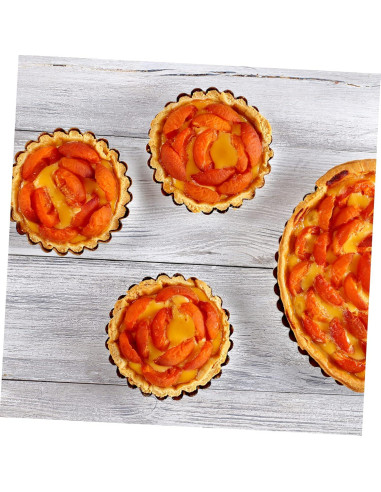 Moldes de Tartas y Cupcakes Unomor 6 Piezas Acero Inoxidable