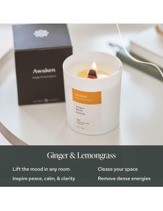 Vela Aromática Consciente Moderna Despertar 227g Cera de Soja 2