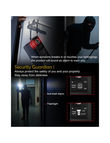 Detector de Cámara Oculta HUYNL K88 - Protección Privacidad Mediano