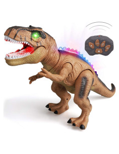 Dinosaurio Robot Control Remoto STEAM Life T Rex LED