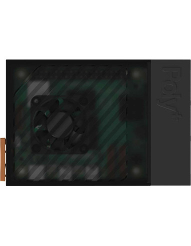 Caja ventilador ABS Argon Poly+ 5 para Raspberry Pi 5 Negro