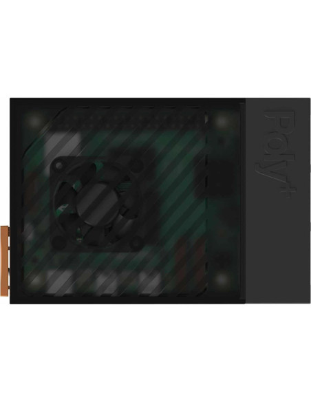 Caja ventilador ABS Argon Poly+ 5 para Raspberry Pi 5 Negro