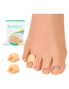 Corrector de Dedo en Martillo Promifun - 6 Piezas Pequeño Beige