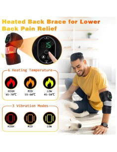 Masajeador de Rodilla Inalámbrico Atlodas con Calor y Vibración 2