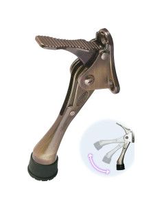 Pata de puerta HASHI bronce antiguo 10.16 cm ajustable