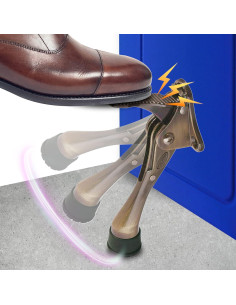 Pata de puerta HASHI bronce antiguo 10.16 cm ajustable 2