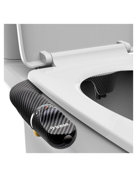 Accesorio de Bidet BIEAR Doble Boquilla Ajustable Negro