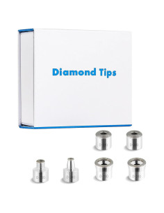 Cabezal de Microdermoabrasión de Diamante IeBilif 6 Puntas