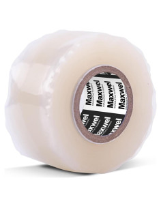 Cinta de Silicona Autoadhesiva Maxwel 1" x 3.05m Impermeable