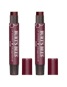 Brillo Labial Burt's Bees Ciruela 100% Natural - 2 Tubos