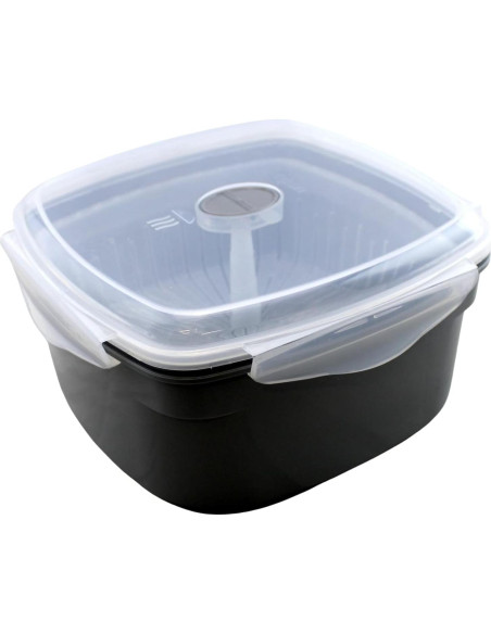 Cocinador de Vapor para Microondas Dependable 2.47L Libre de BPA Cocinador de Vapor para Microondas Dependable 2.47L Libre de BPA