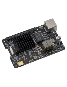 Placa de Expansión PoE+ 5GbE WISDPI para Raspberry Pi 5