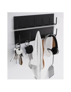 Soporte Magnético para Llaves Laowu 2 Piezas 6 Ganchos