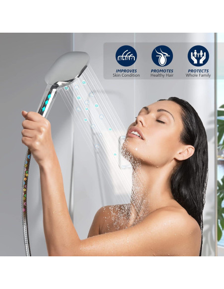 Filtro de Ducha KOSNEW KDF - Suavizador de Agua Dura 108g Filtro de Ducha KOSNEW KDF - Suavizador de Agua Dura 108g