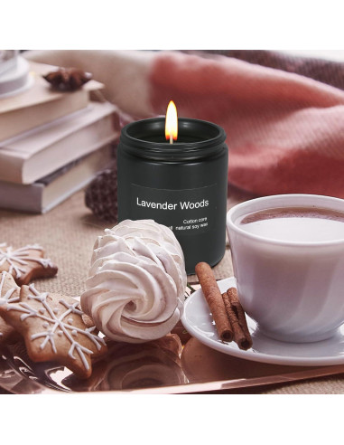 Vela Aromatizada de Cera de Soja Wrcevtor 198g Cedro Negra