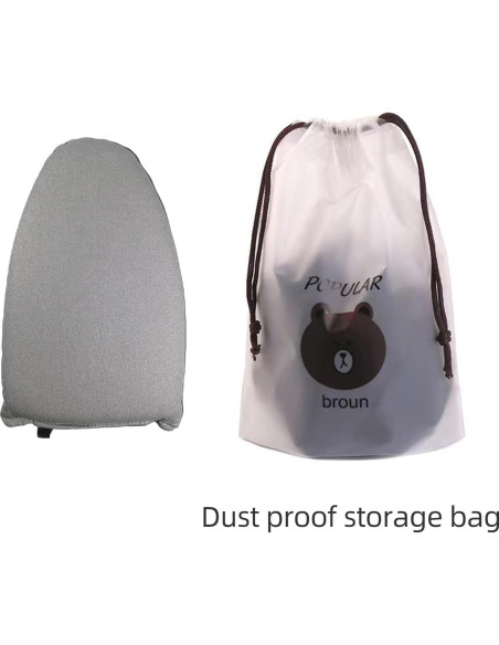 Guantes de Planchado a Vapor TONINT Gris Resistentes al Calor