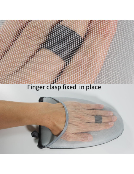 Guantes de Planchado a Vapor TONINT Gris Resistentes al Calor