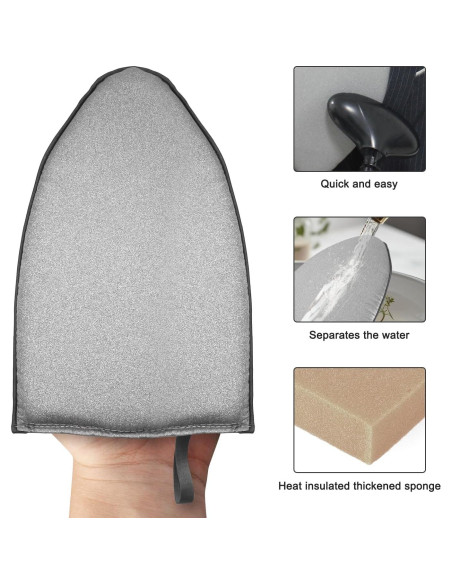 Guantes de Planchado a Vapor TONINT Gris Resistentes al Calor