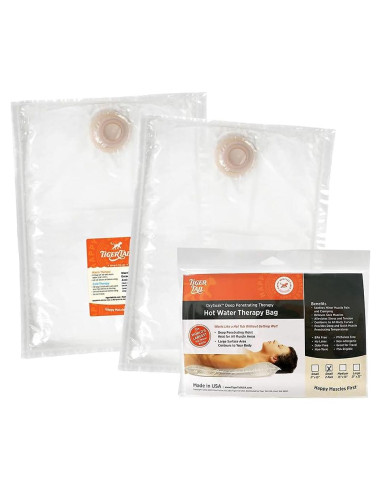 Bolsas de Terapia de Agua Caliente DrySoak Tiger Tail - 2 Unidades